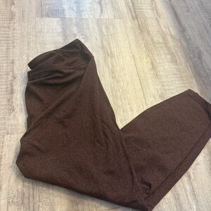 REI Thick Brown Leggings Large